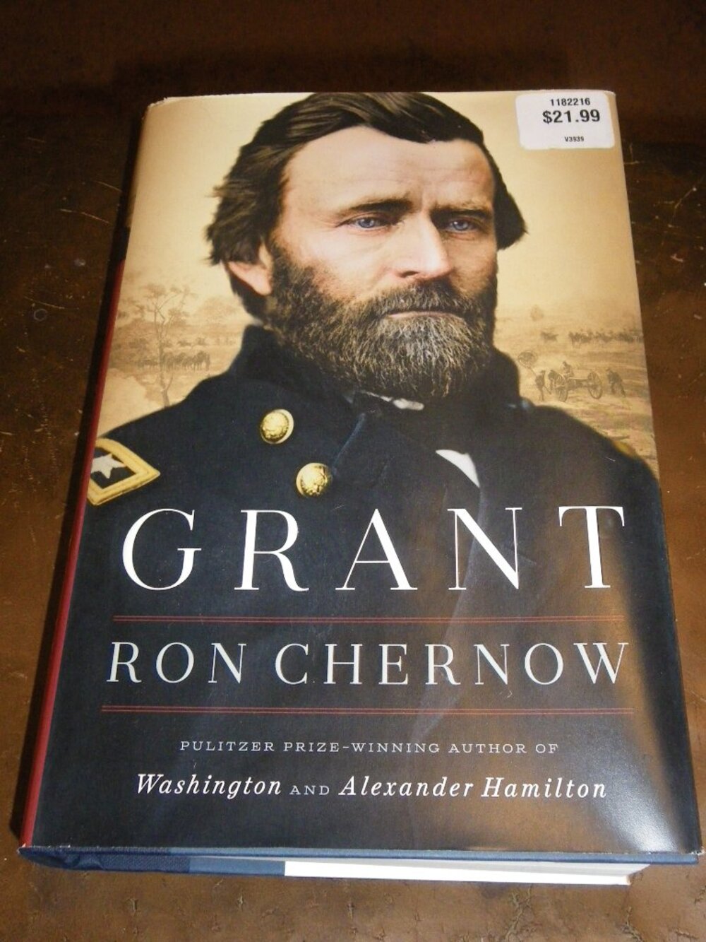 2017 GRANT by Ron Chernow Large Hardback Book